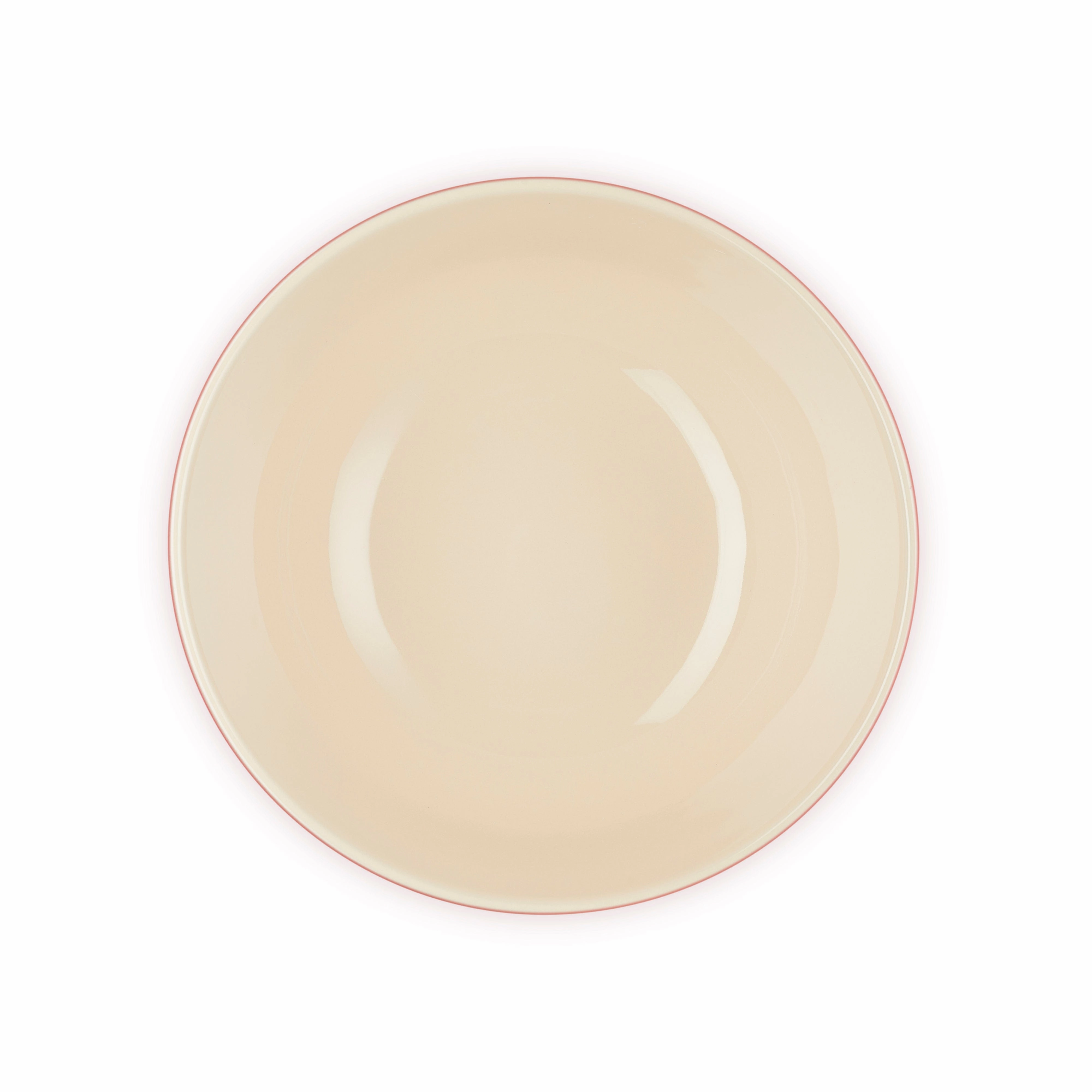 Le Creuset Stoneware Holly Relief Serve Bowl In Cerise 25cm