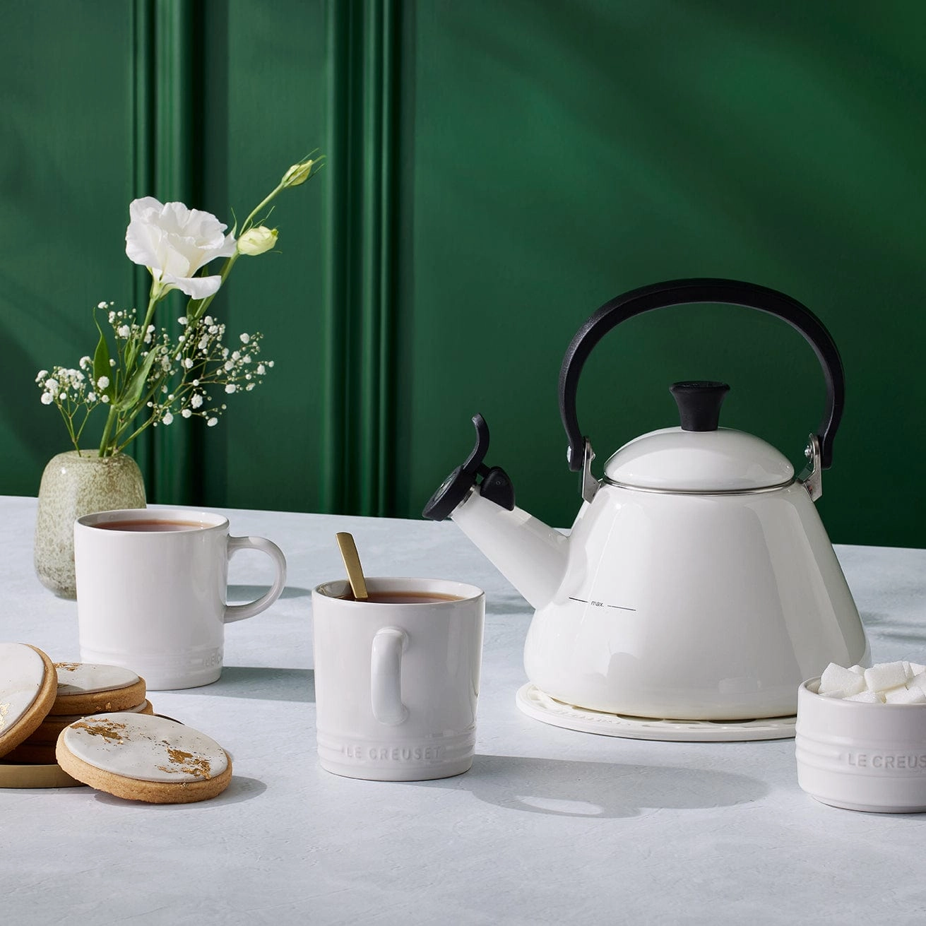 Le Creuset Stoneware Mug 350ml in White