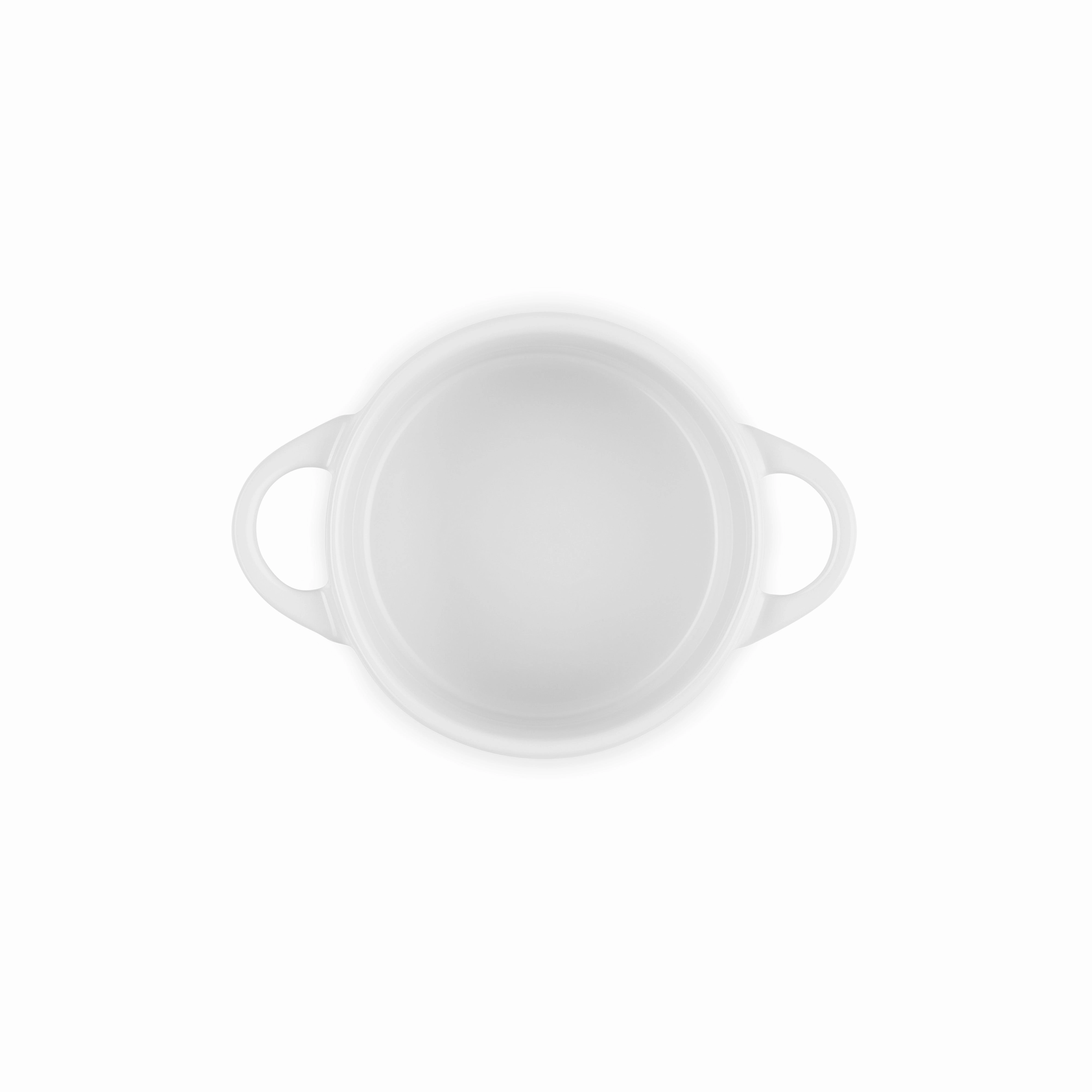 Le Creuset Stoneware Petite Round Casserole White