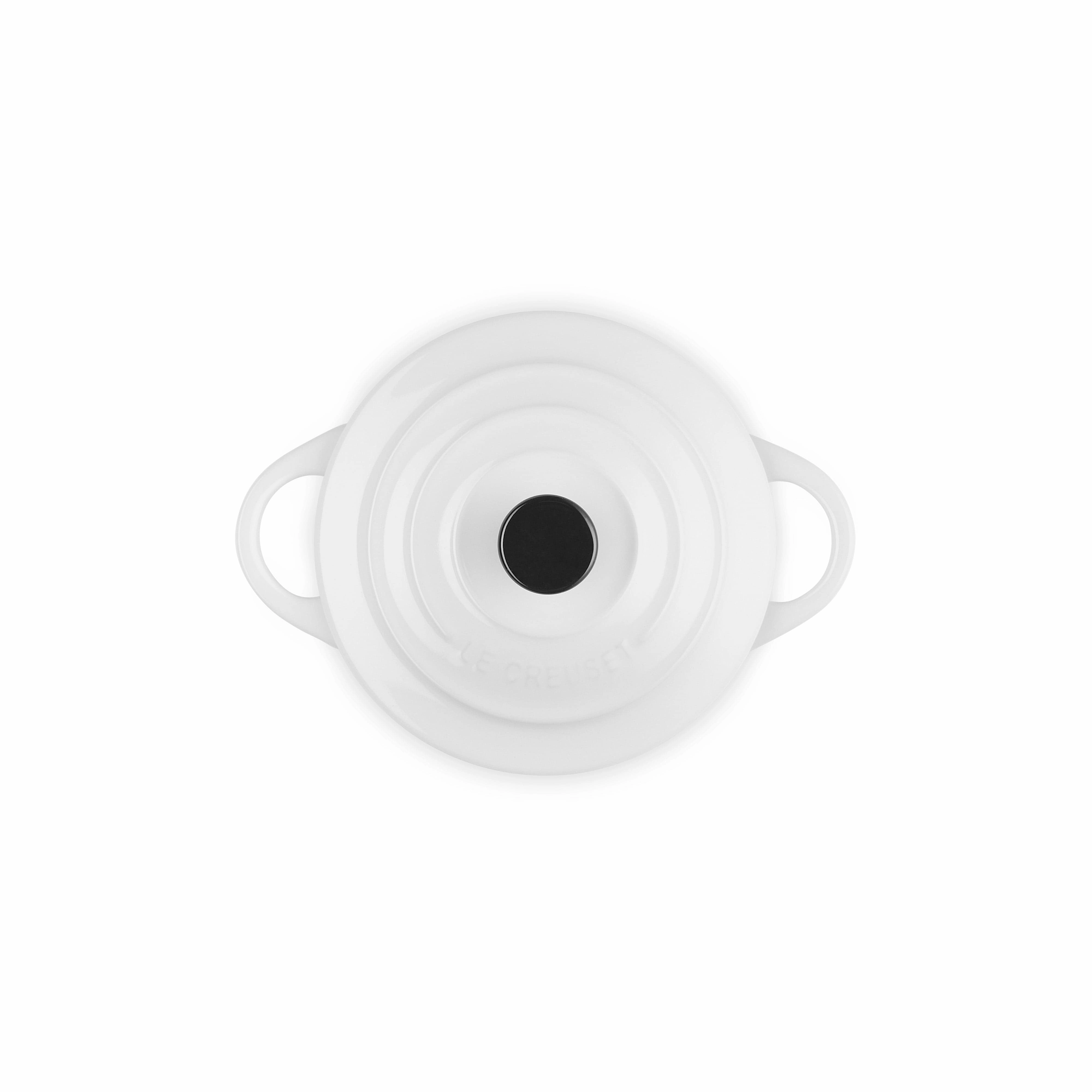 Le Creuset Stoneware Petite Round Casserole White