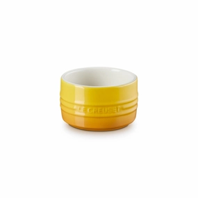 Le Creuset Stoneware Stackable Ramekins in Nectar Kitchen,modern kitchen essentials