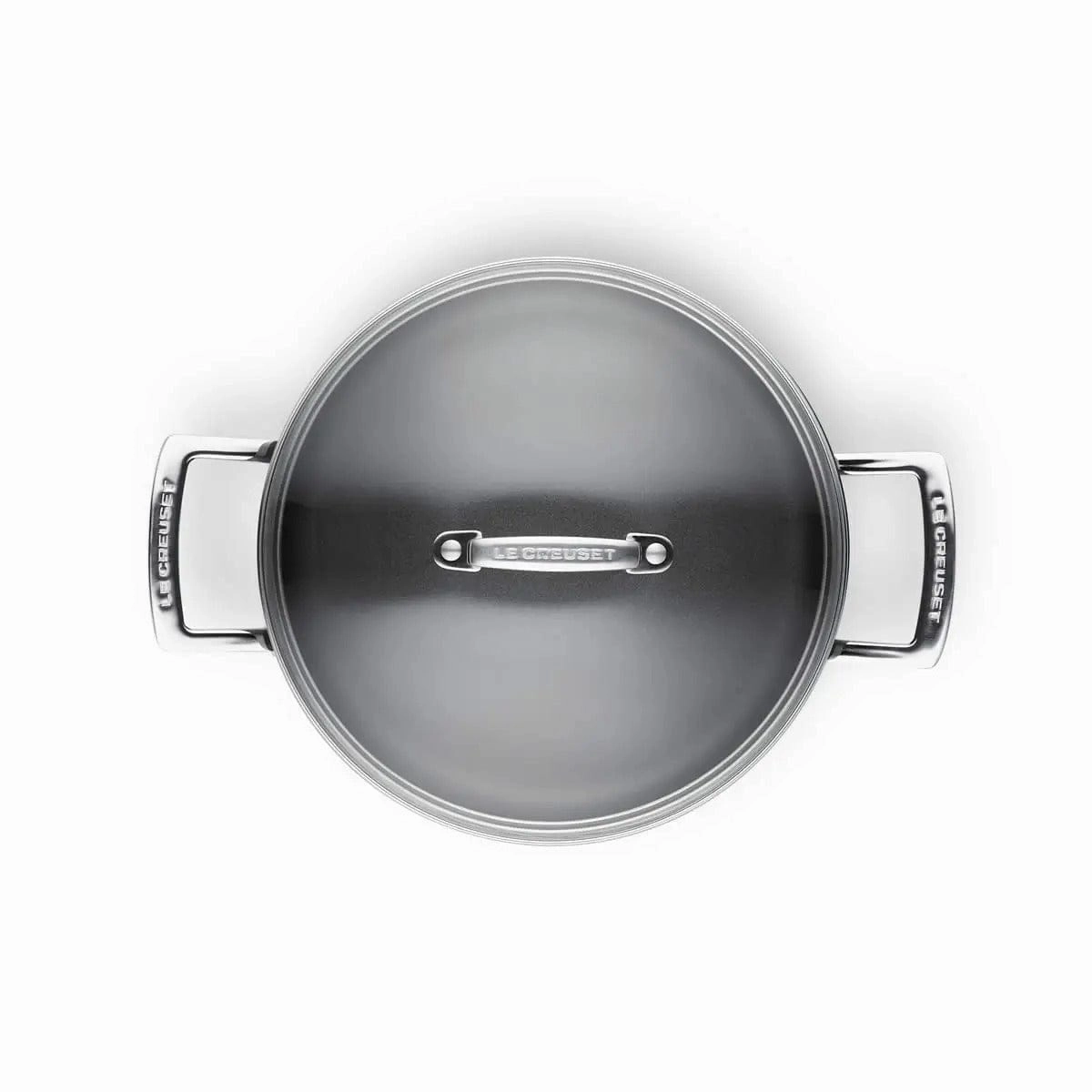 Le Creuset Toughened Non-Stick 24cm Saut Pan With Glass Lid