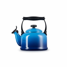 Le Creuset Traditional Kettle with Fixed Whistle 2.1L Azure Kitchen,modern kitchen essentials