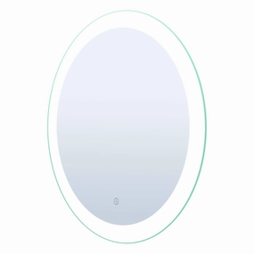 LED Oval Lighted Mirror Wall Decor,modern wall decor set