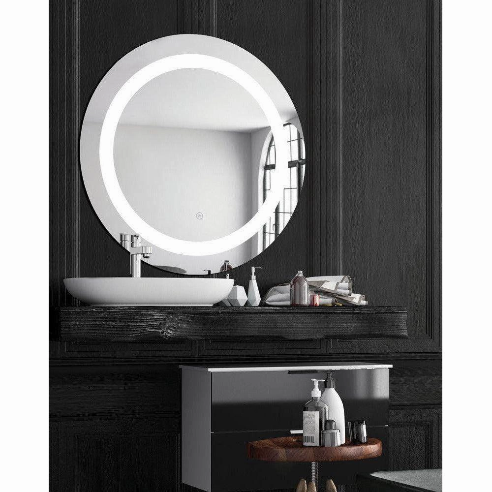 LED Oval Lighted Mirror