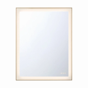 LeNora 28x36" LED Mirror Mirrors,large decorative mirror