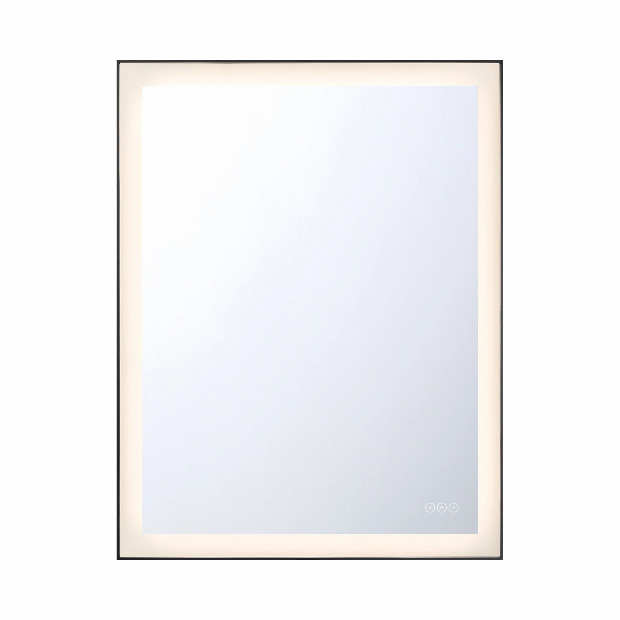 LeNora 28x36" LED Mirror Wall Decor,modern wall decor set