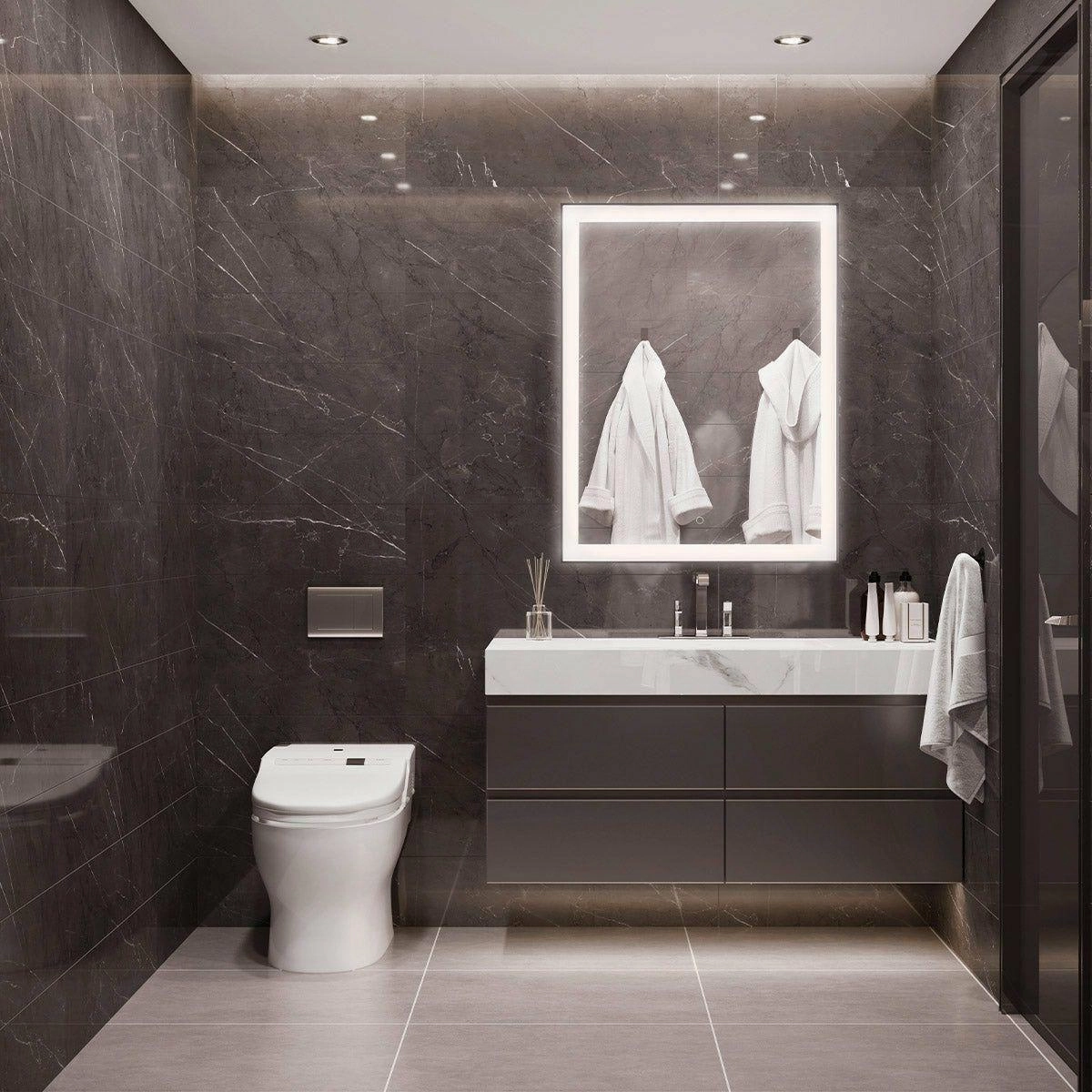 Lenora Medium LED Mirror