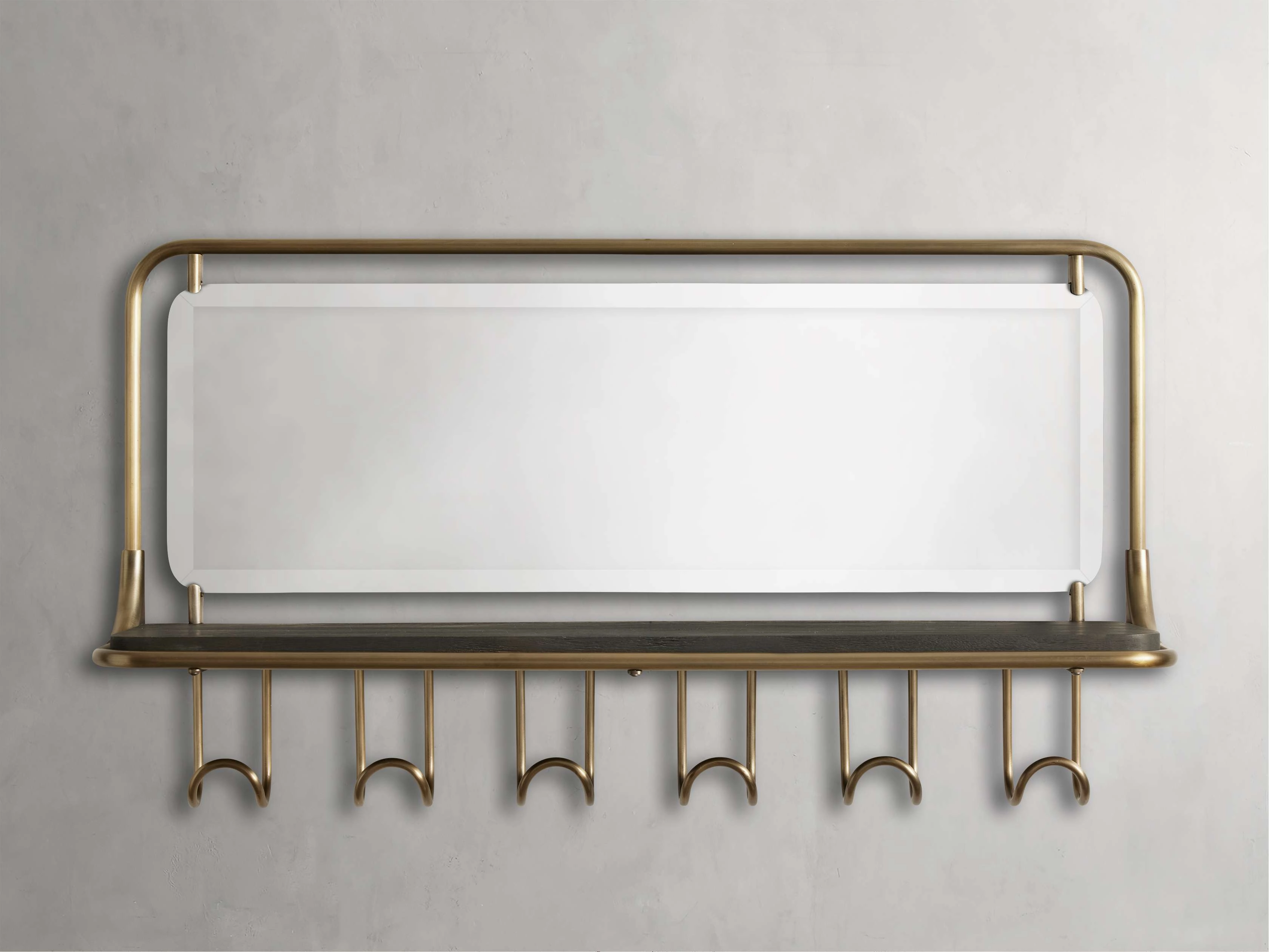 Liam Hook Wall Mirror Storage & Organization,closet organization bins