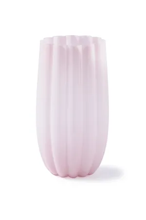 Light Pink Glass Vase L | Pols Potten Melon Vase,Glass Vase