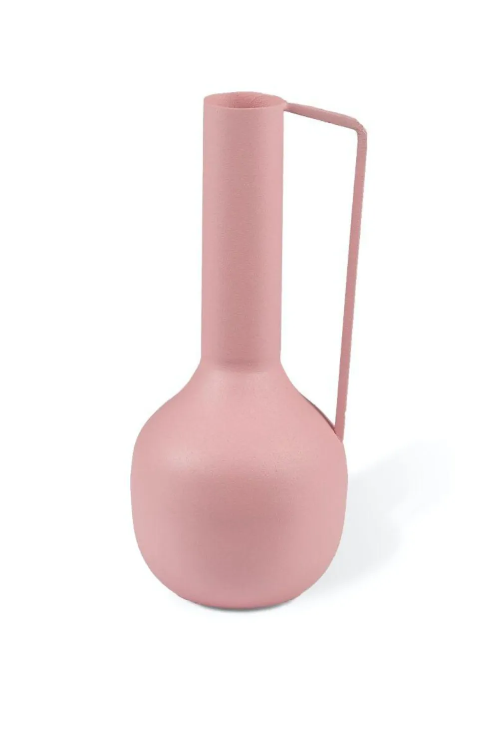 Light Pink Metal Vase | Pols Potten Roman