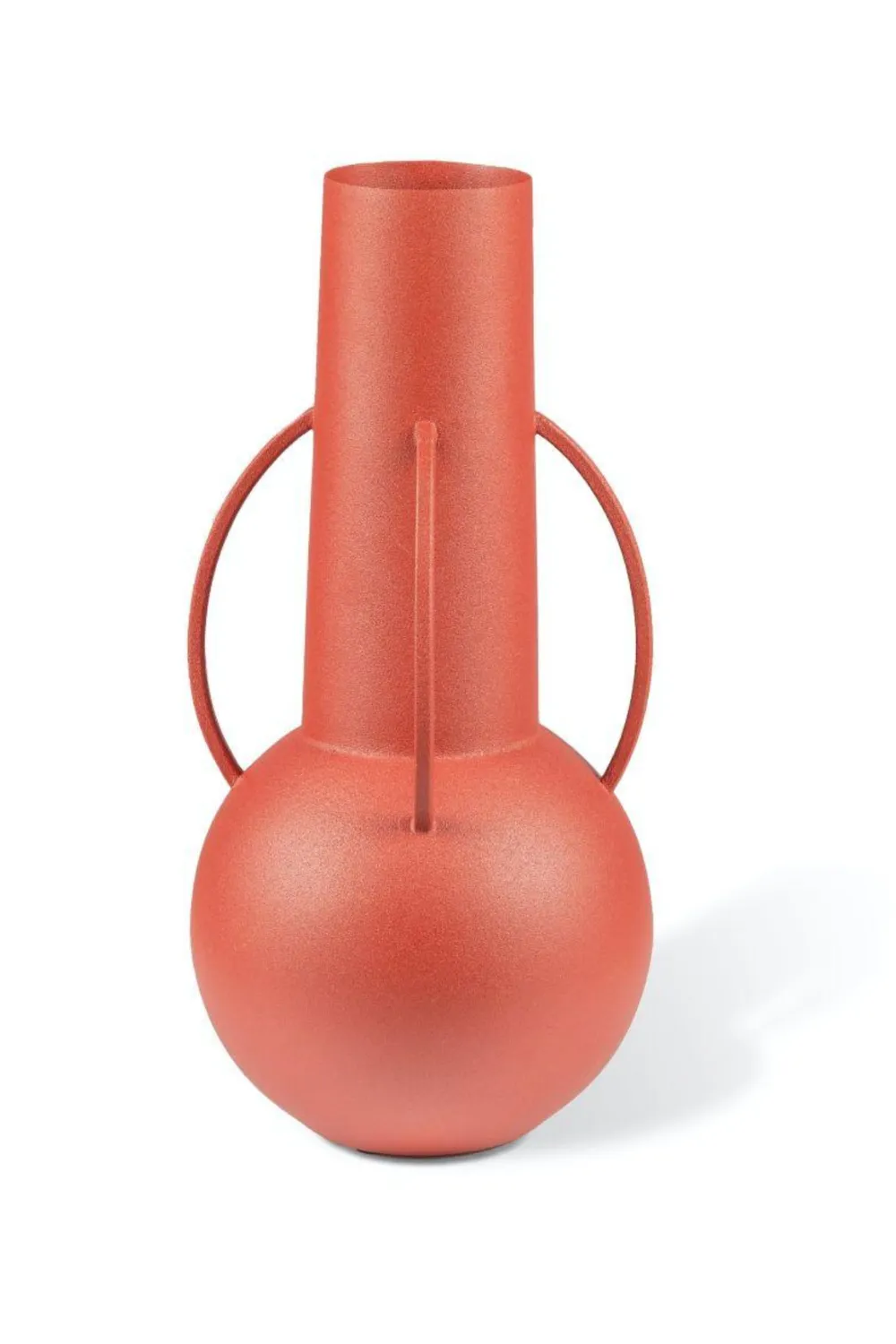 Light Pink Metal Vase | Pols Potten Roman