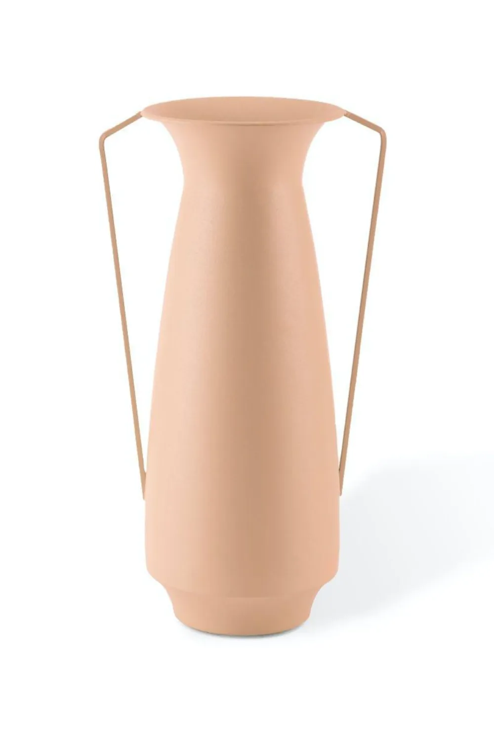 Light Pink Metal Vase | Pols Potten Roman