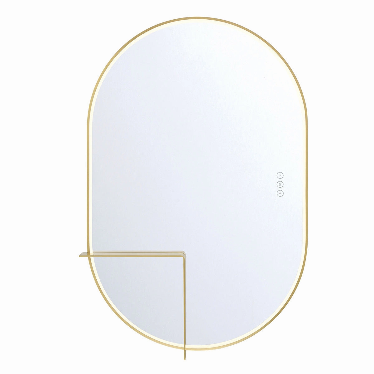 Linden 24x36" LED Mirror Wall Decor,modern wall decor set
