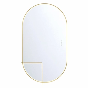 Linden 24x42" LED Mirror Wall Decor,modern wall decor set