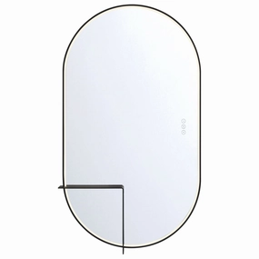 Linden 24x42" LED Mirror Wall Decor,modern wall decor set