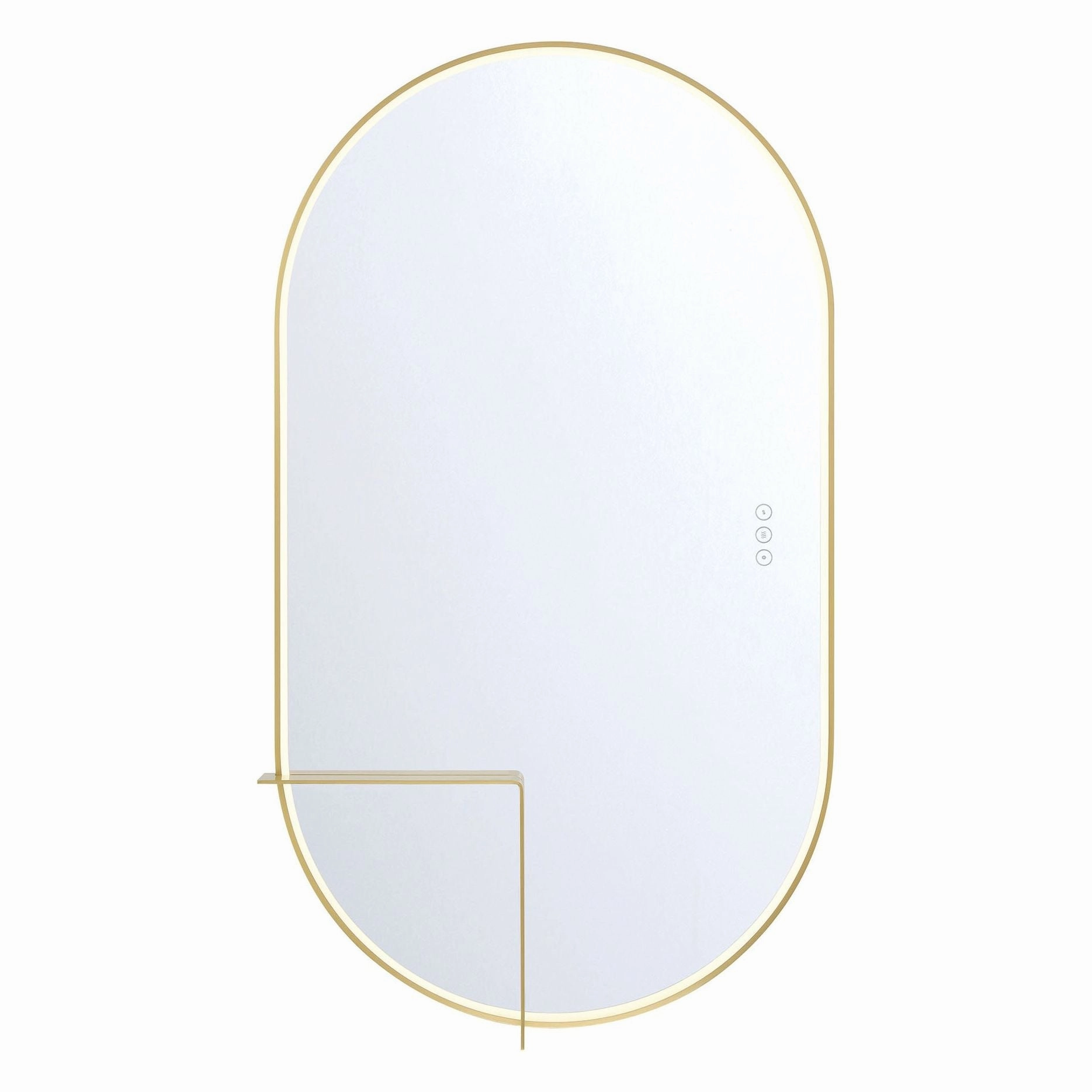 Linden 24x42" LED Mirror Wall Decor,modern wall decor set