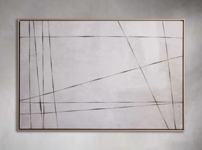 Linear Series I Framed Print Wall Art,canvas wall art set