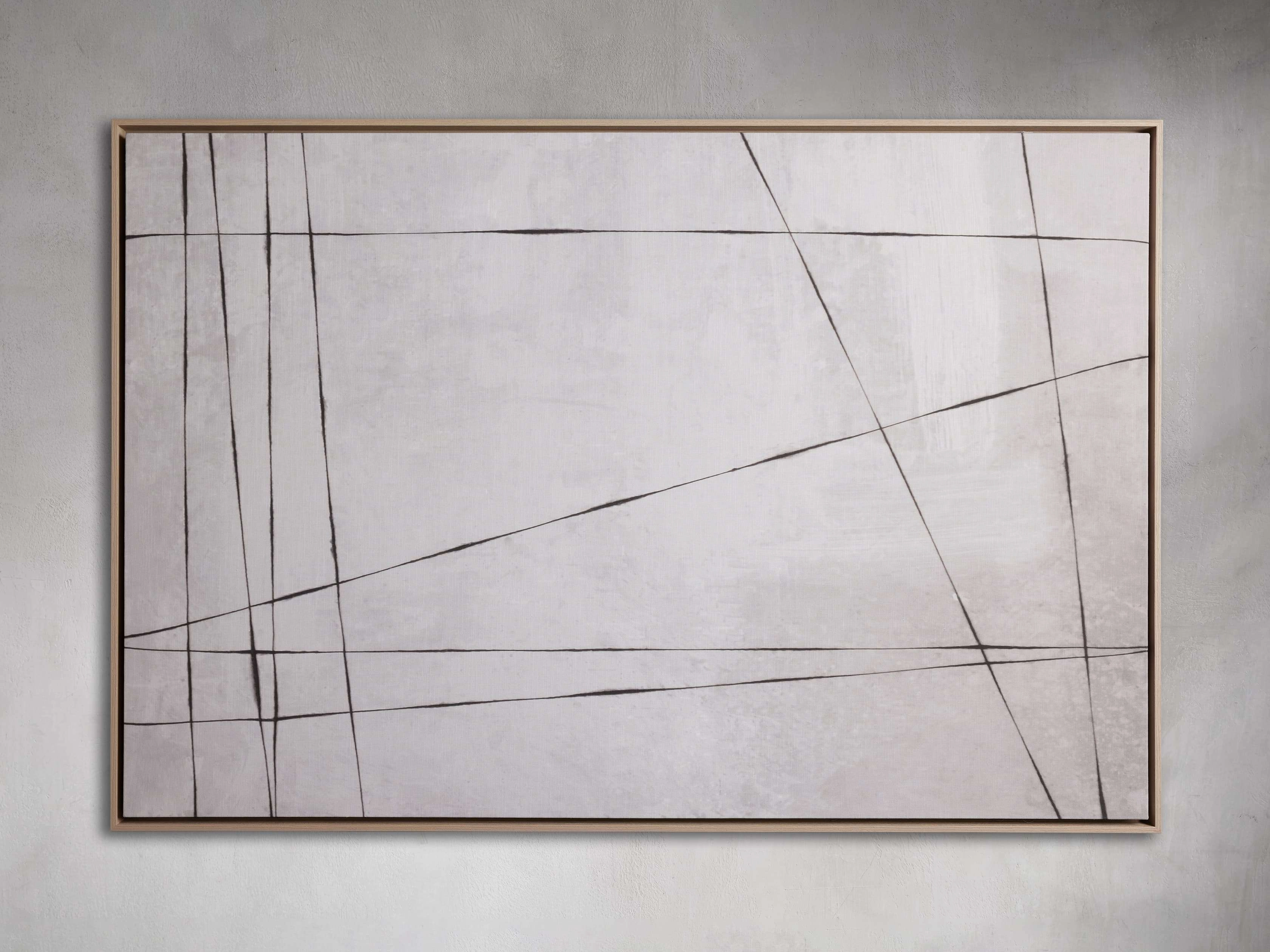 Linear Series I Framed Print Wall Art,canvas wall art set