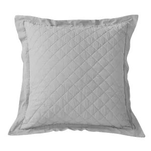 Linen Cotton Diamond Quilted Euro Sham pillow inserts, mattress pad