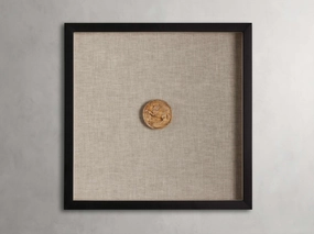 Linen Roman Horse II Panels & Framed Objects,framed wall panels