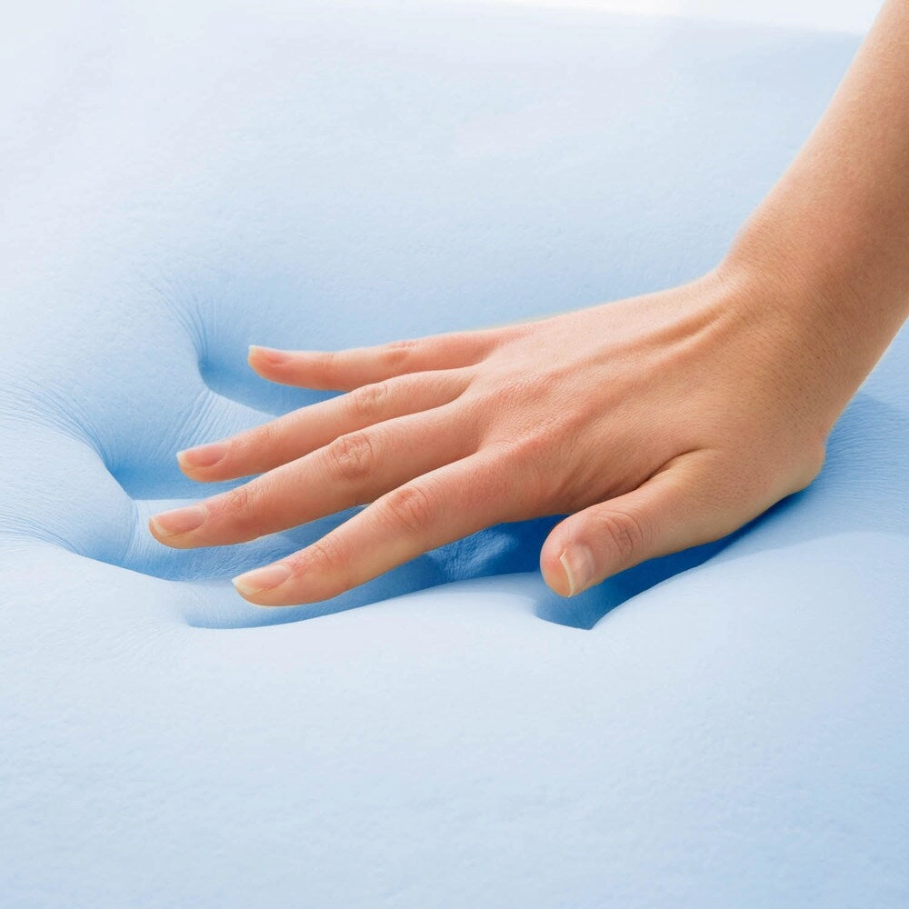 Linenspa Essentials Standard High Loft Gel Memory Foam Contour Pillow