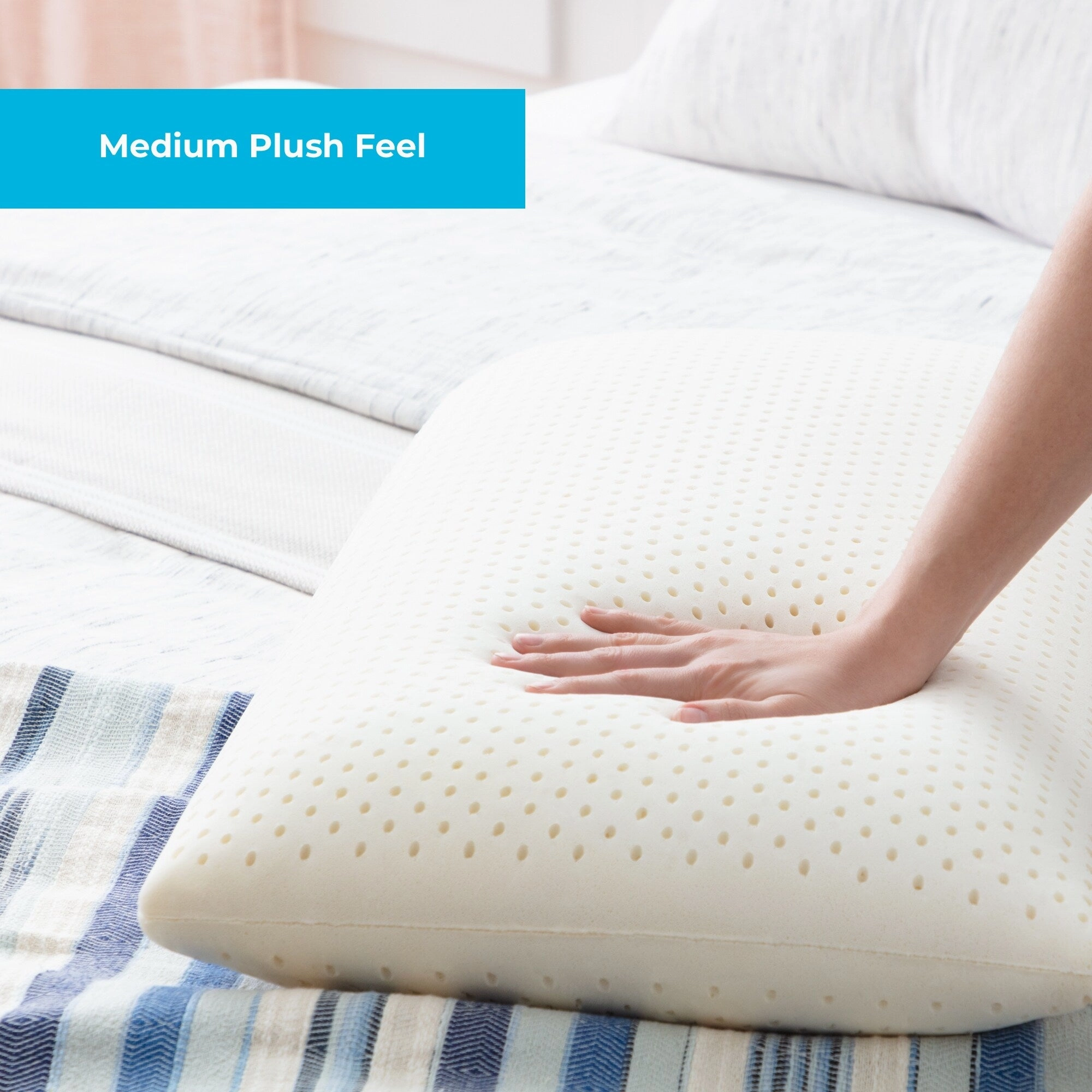 Linenspa Essentials Talalay Latex Pillow Queen
