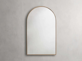 Lira Oak Arch Wall Mirror Wall Mirrors,round wall mirror
