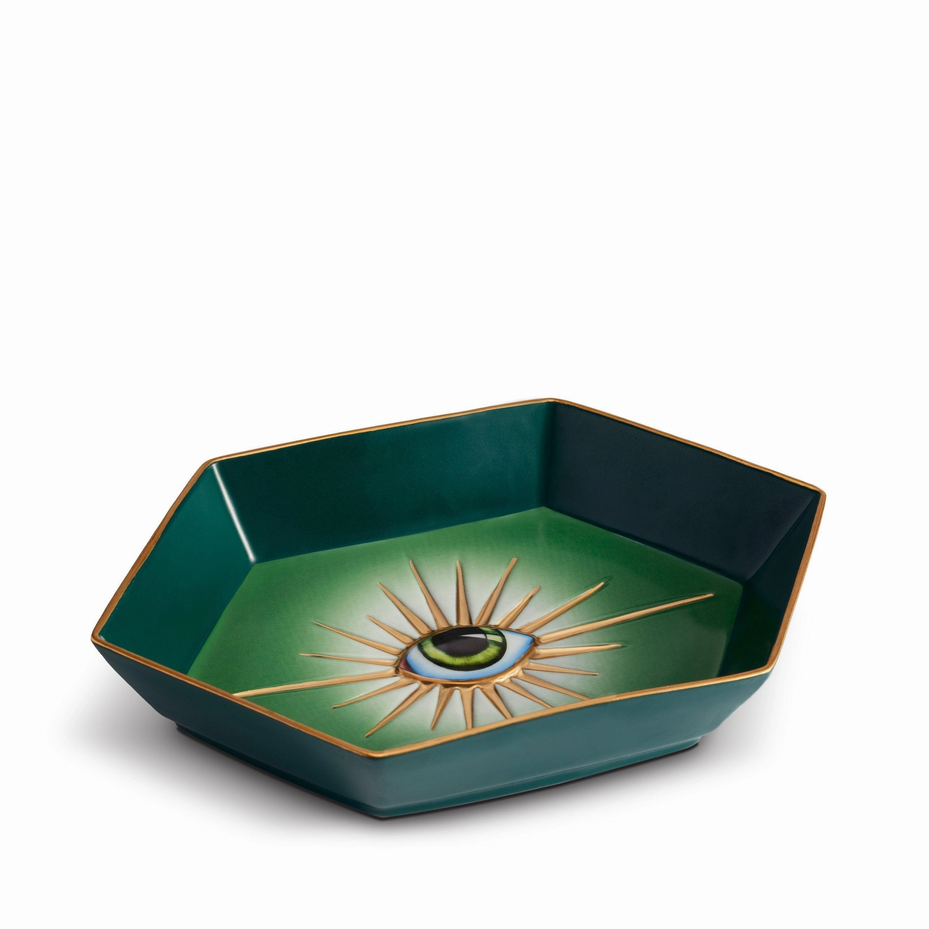 Lito Hexagon Tray - Green