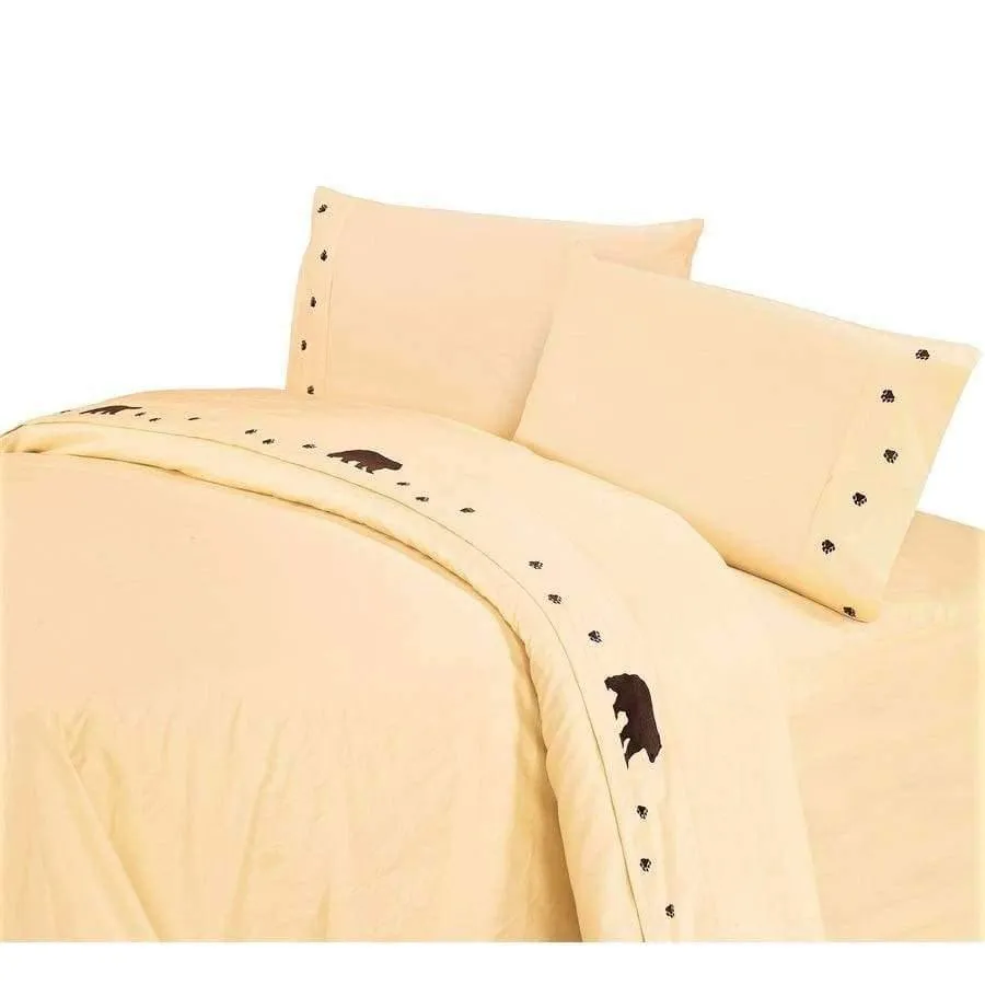 Lodge Bear Sheet Sets