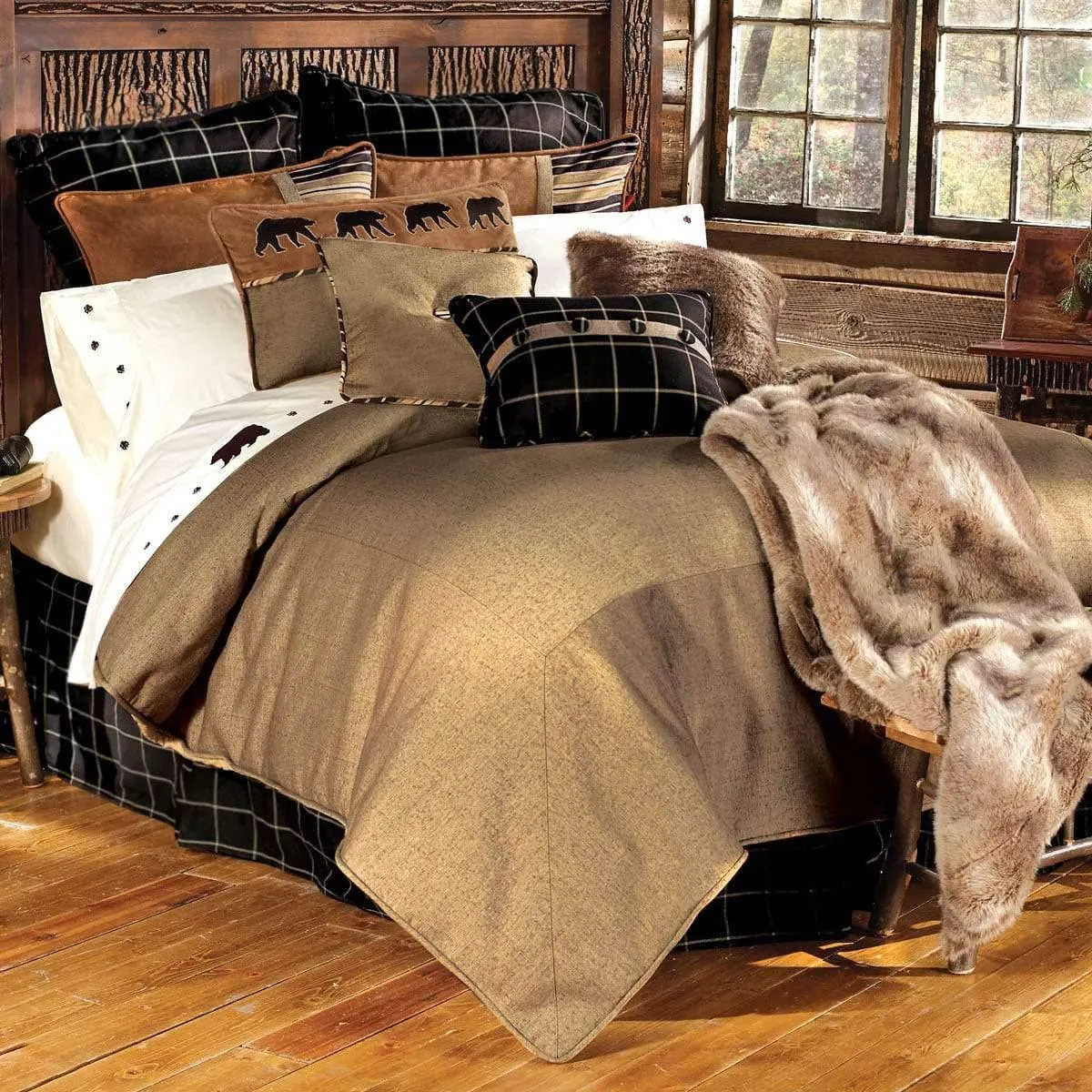 Lodge Bear Sheet Sets