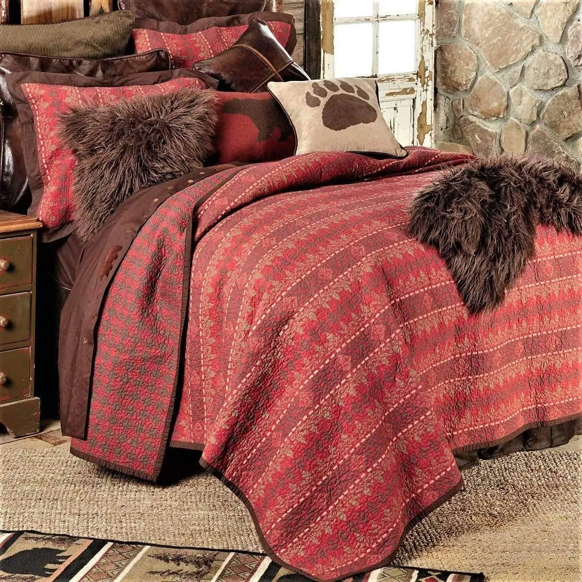 Lodge Bear Sheet Sets