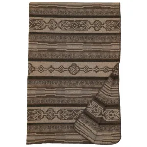 Lodge Lux Southwest Throw Blanket bookcase, standing shelf