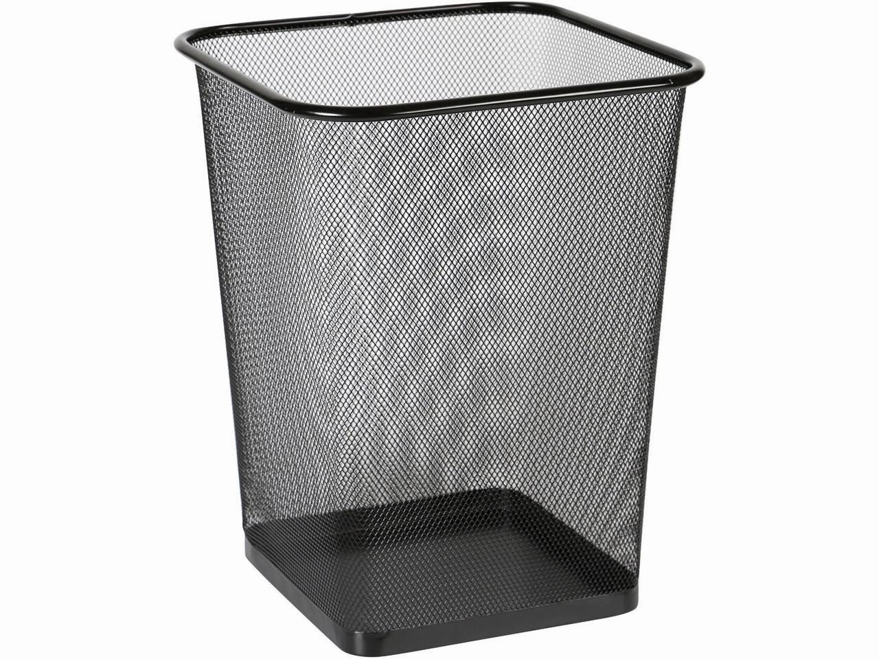 Lorell Square Mesh Waste Receptacle