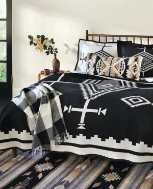 Los Ojos Blanket luxury bedding, duvet cover