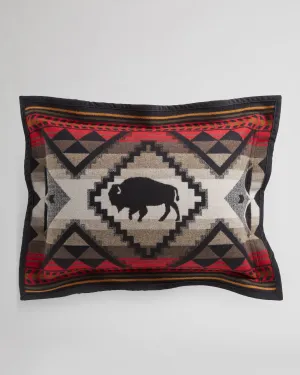 Lost Trail Reversible Pillow Sham luxury bedding, duvet cover