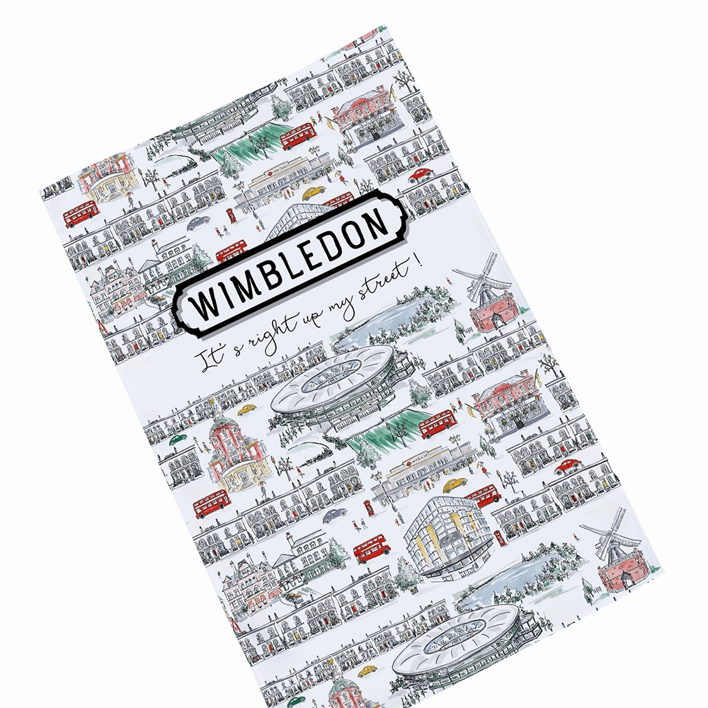 Love Your Nation Wimbledon Tea Towel 100% Cotton Kitchen,modern kitchen essentials