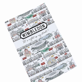 Love Your Nation Wimbledon Tea Towel 100% Cotton Kitchen,modern kitchen essentials