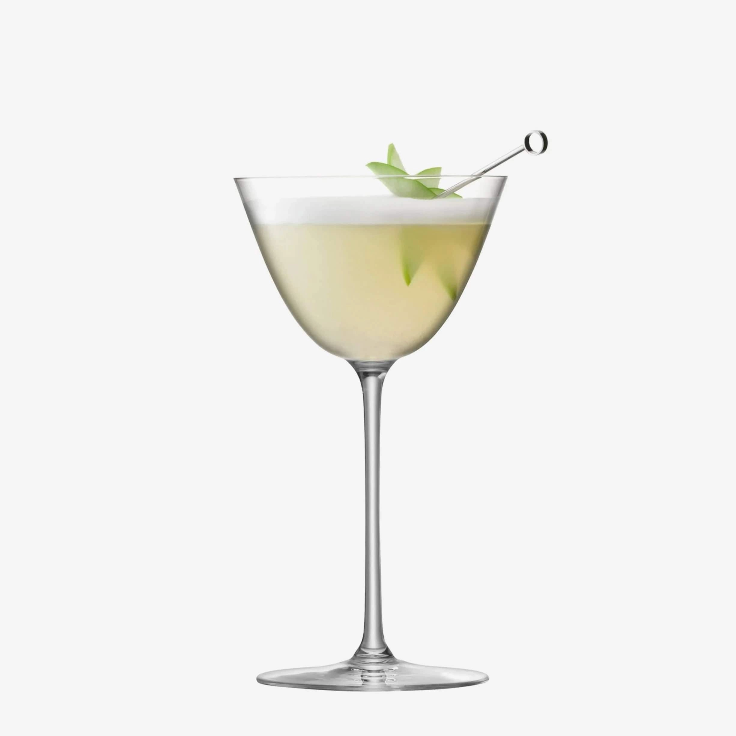LSA International Borough Martini Glass 195ml, Set of 4