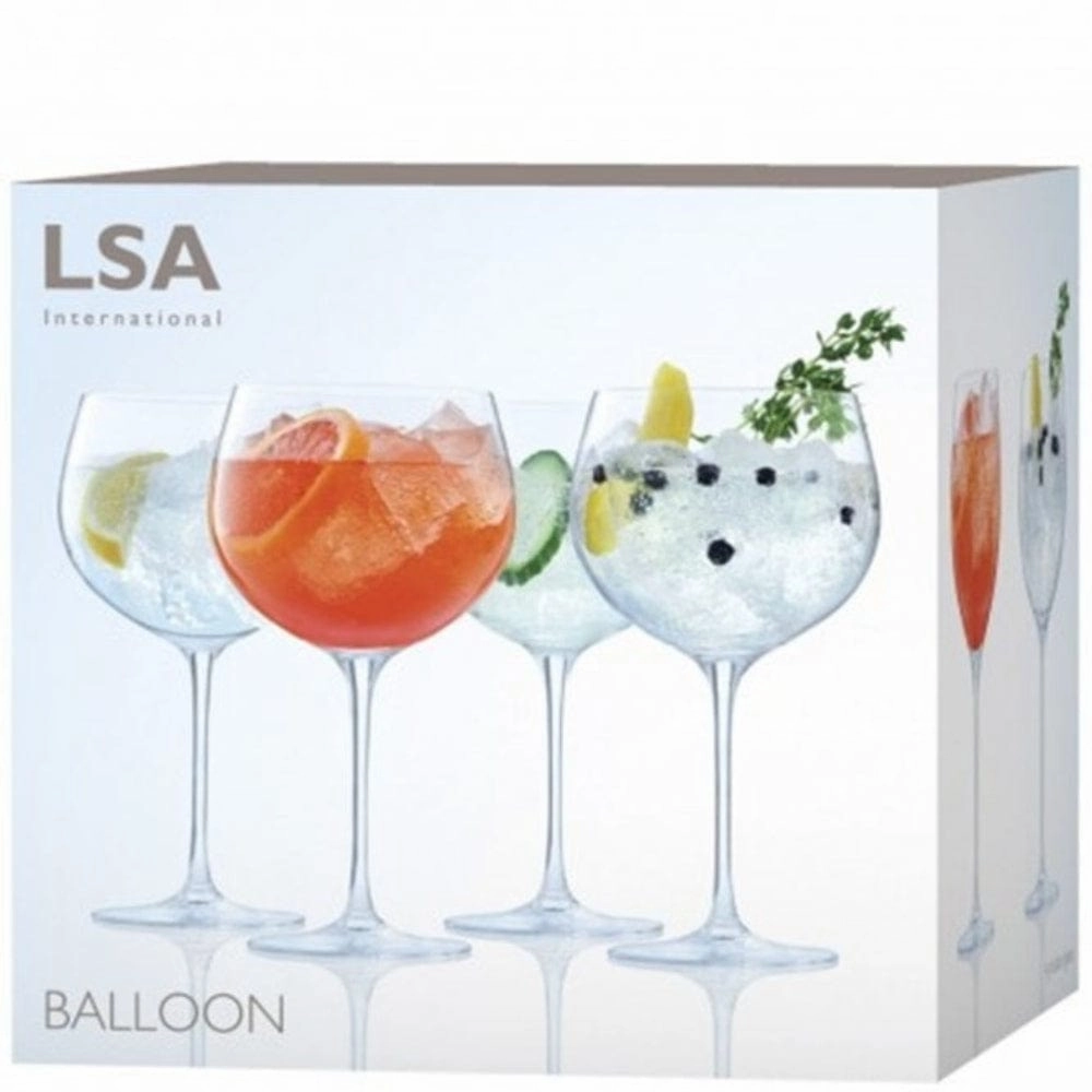 LSA International Gin Balloon Glasses 680ml - Set of 4 Kitchen,modern kitchen essentials