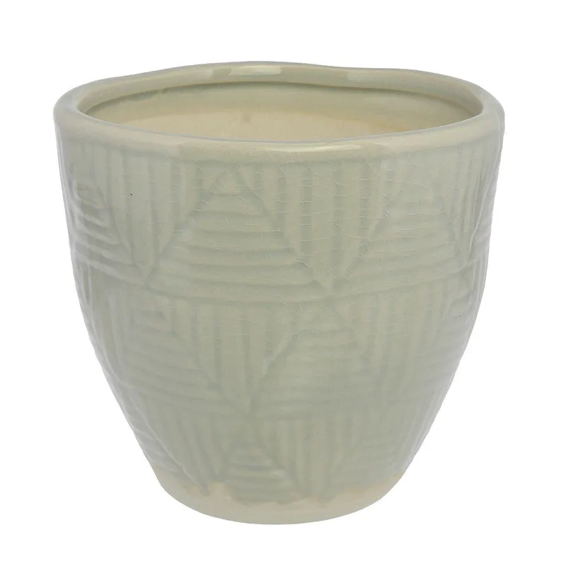 Lucie Cachepot - Lrg - Ice Blue Vase,Ceramic Vase