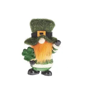 Lucky Little Irish Gnome Token Charm Decorative Mirror,Home Decor Mirror