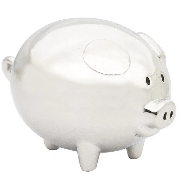 Lucky Little Piggy Token Charm Decorative Mirror,Home Decor Mirror