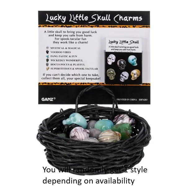 Lucky Little Skulls Token Charm Decorative Mirror,Home Decor Mirror