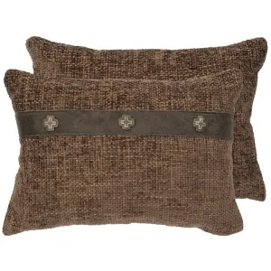 Luminaria Banded Concho Accent Pillow storage cart, utility cart