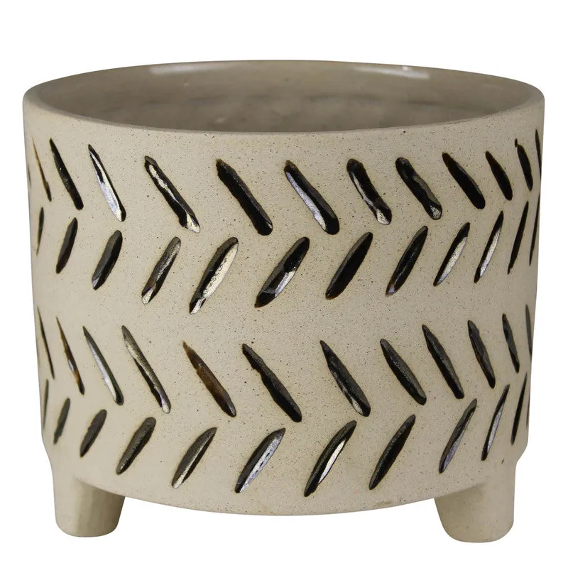 Luther Cachepot, Stoneware - Lrg Vase,Ceramic Vase