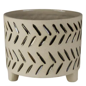 Luther Cachepot, Stoneware - Lrg Vase,Ceramic Vase