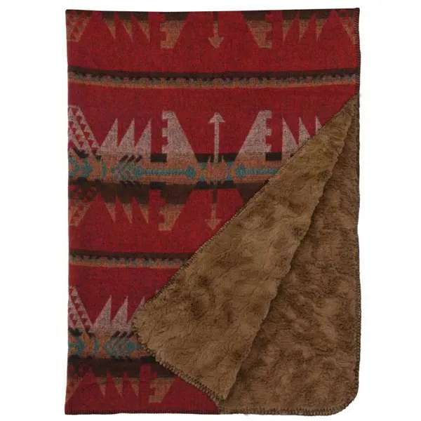Luxurious Cuddle Fur Yellowstone Throw Blanket - Soft & Stylish
