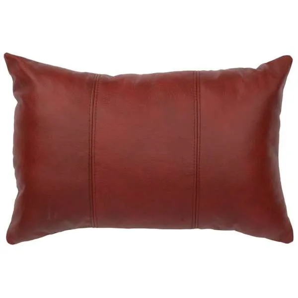Luxurious Red Leather Throw Pillow - Stylish Home Accent Decor storage cart, utility cart