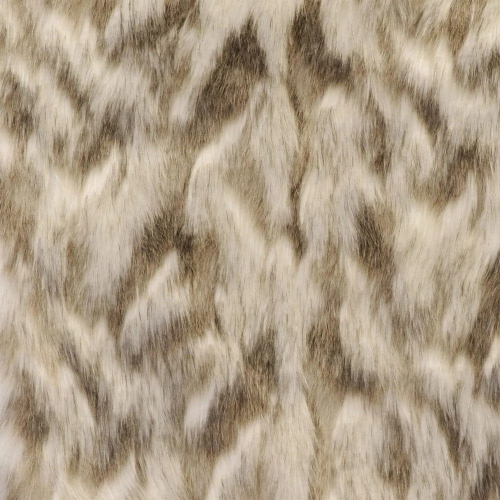 Luxury Faux Tibetan Fox Fur Euro Sham